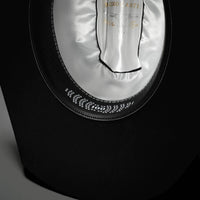 Men’s "El Jefe" 100X Luxury Handcrafted Western Cowboy Beaver Fur Felt Hat - Black - OriginalWestern.com