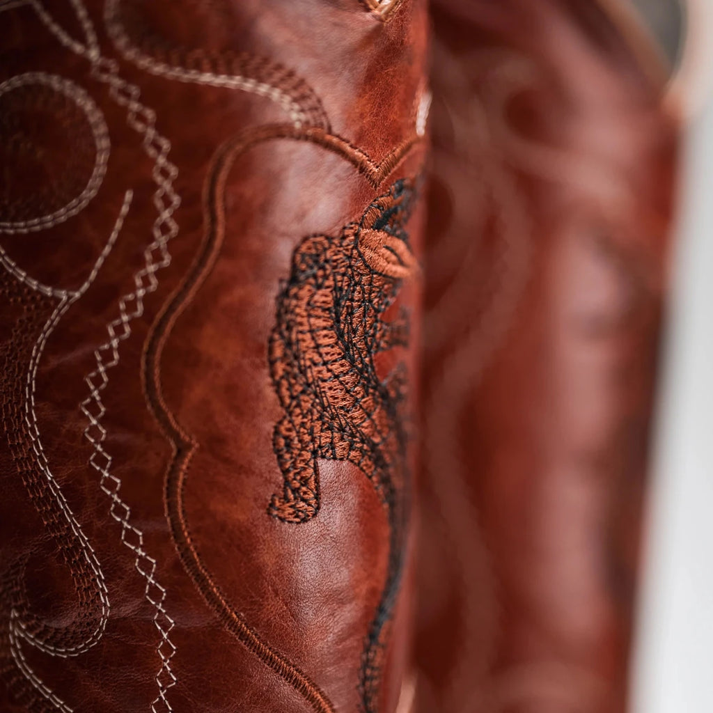 Men’s Joe Boots Caiman Print J - Toe Boots - OriginalWestern.com