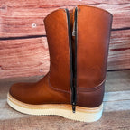 Men's Leather Zipper Work Boot Est. 2010 - OriginalWestern.com