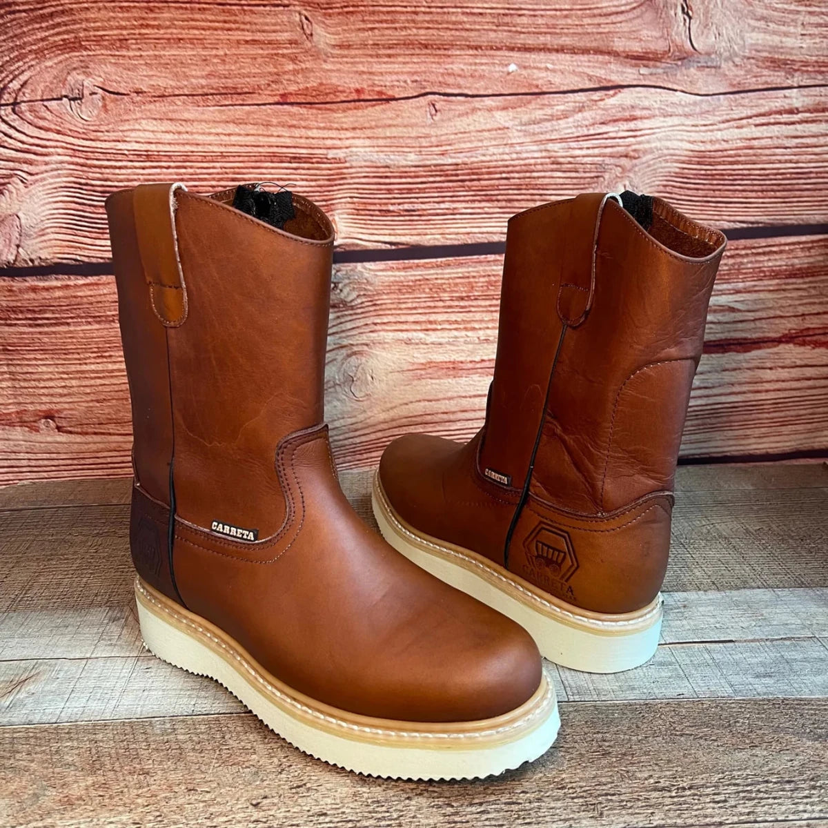 Men's Leather Zipper Work Boot Est. 2010 - OriginalWestern.com