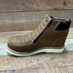 Men's Leather Zipper Work Boots Oil/Water Resistant Est.330 - OriginalWestern.com