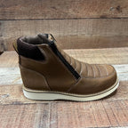Men's Leather Zipper Work Boots Oil/Water Resistant Est.330 - OriginalWestern.com