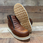 Men's Light Weight Steel Toe Double Density Sole Zipper Work Boot Oil and Water Resistant Est. 337 - OriginalWestern.com