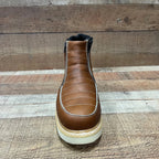 Men's Light Weight Zipper Work Boots Oil and Water Resistant Est. 1216 Tan - OriginalWestern.com