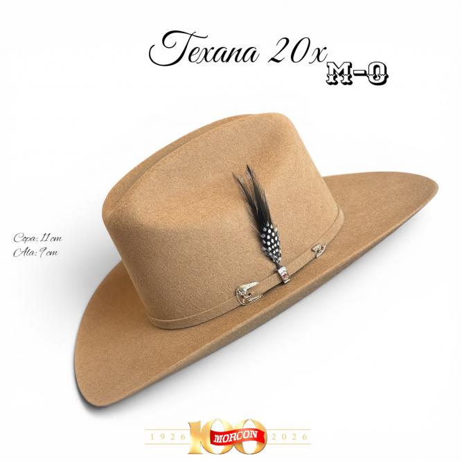 Men’s Morcon 20X Sinaloa Rancher Style Western Cowboy Fur Felt Hat - Camel - OriginalWestern.com