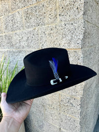 Men’s Red Diamond 10X Sinaloa Style Western Cowboy Fur Felt Hat - Black - OriginalWestern.com