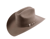 Men’s Red Diamond 10X Sinaloa Style Western Cowboy Fur Felt Hat - Brown - OriginalWestern.com