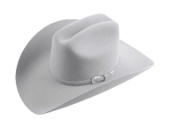Men’s Red Diamond 10X Sinaloa Style Western Cowboy Fur Felt Hat - Mist Gray - OriginalWestern.com