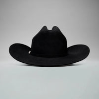 Men’s Rodeo Cartie 100X Sinaloa Style Western Cowboy Fur Felt Hat - Black - OriginalWestern.com
