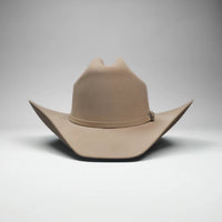 Men’s Rodeo Cartie 100X Sinaloa Style Western Cowboy Fur Felt Hat - Silver Belly - OriginalWestern.com