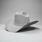 Men’s Rodeo Cartie 100X Sinaloa Style Western Cowboy Fur Felt Hat - Silver Gray - OriginalWestern.com