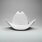 Men’s Rodeo Cartie 100X Sinaloa Style Western Cowboy Fur Felt Hat - White - OriginalWestern.com