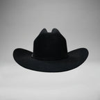 Men’s Rodeo Cartie 50X Frontera Style Texana Cowboy Felt Hat - Black - OriginalWestern.com