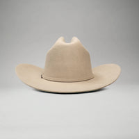 Men’s Rodeo Cartie 50X Frontera Style Texana Cowboy Felt Hat - Bone - OriginalWestern.com
