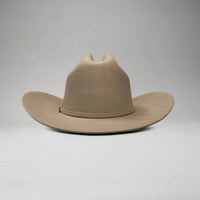 Men’s Rodeo Cartie 50X Frontera Style Texana Cowboy Felt Hat - Silver Belly - OriginalWestern.com