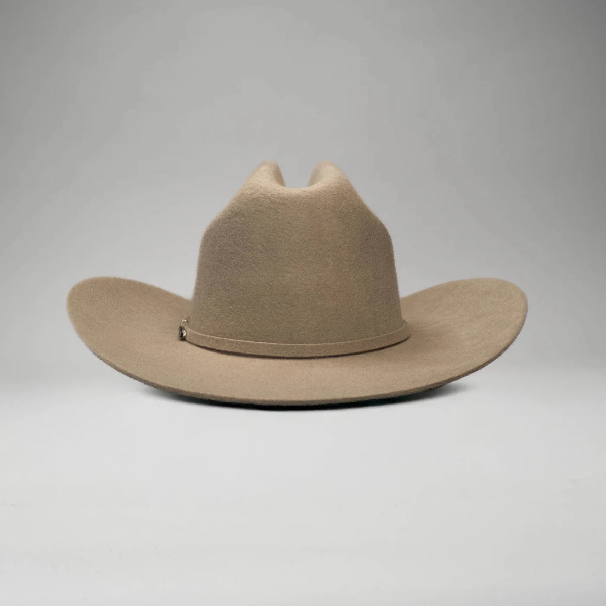 Men’s Rodeo Cartie 50X Frontera Style Texana Cowboy Felt Hat - Silver Belly - OriginalWestern.com