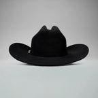 Men’s Rodeo Cartie 50X Sinaloa Style Texana Cowboy Fur Felt Hat - Black - OriginalWestern.com