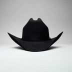 Men’s Rodeo Cartie 50X Sinaloa Style Texana Cowboy Fur Felt Hat - Black - OriginalWestern.com