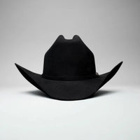 Men’s Rodeo Cartie 50X Sinaloa Style Texana Cowboy Fur Felt Hat - Black - OriginalWestern.com