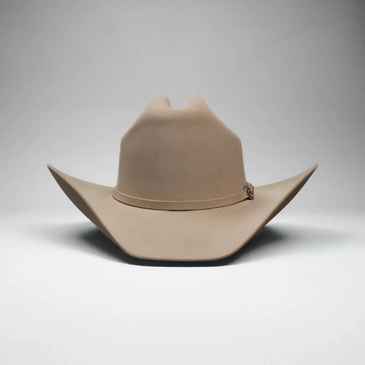 Men’s Rodeo Cartie 50X Sinaloa Style Texana Cowboy Fur Felt Hat - Silver Belly - OriginalWestern.com