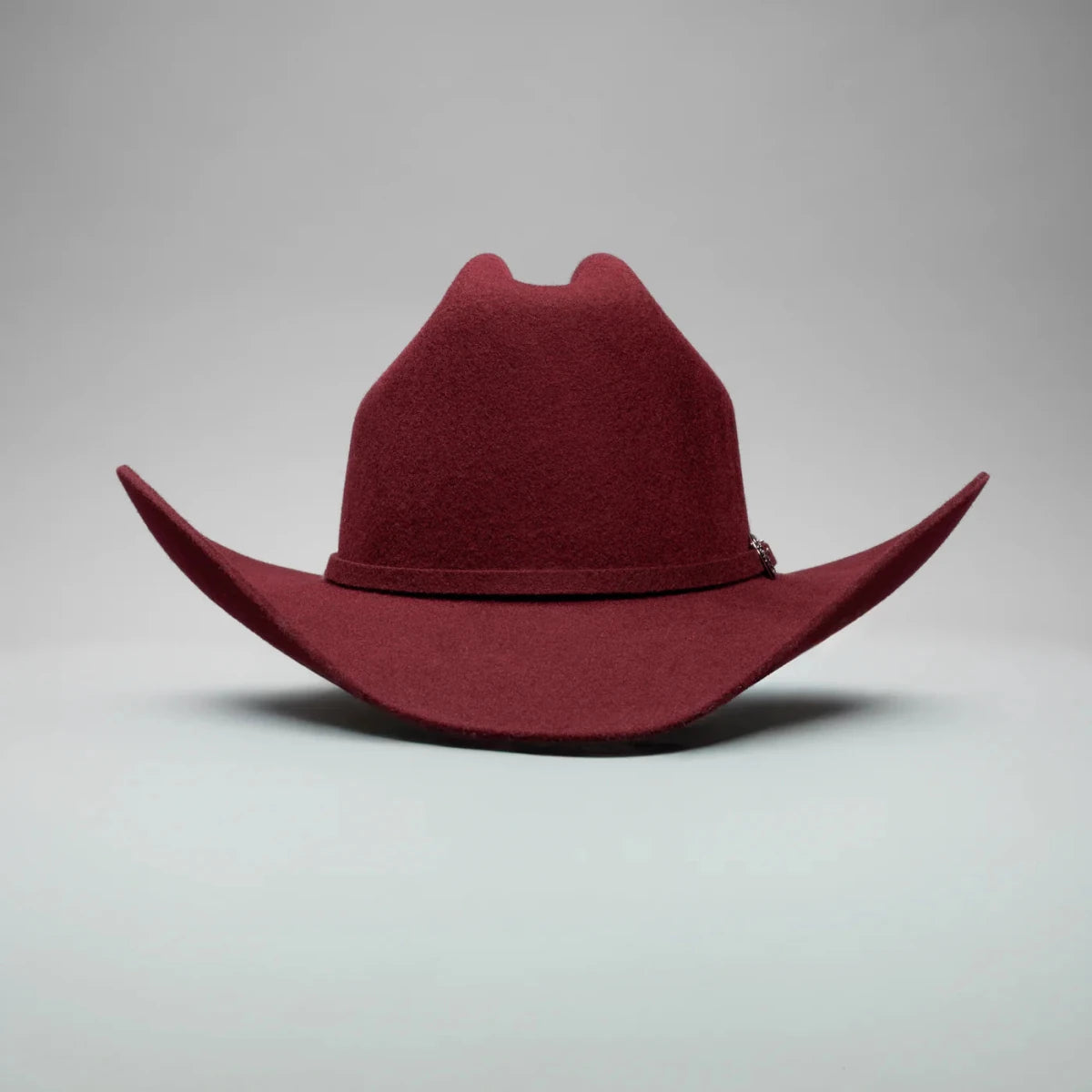 Men’s Rodeo Cartie 50X Sinaloa Style Texana Cowboy Fur Felt Hat - Wine - OriginalWestern.com