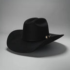 Men’s Rodeo Cartie 50X Texas Style Texana Cowboy Fur Felt Hat - Black - OriginalWestern.com