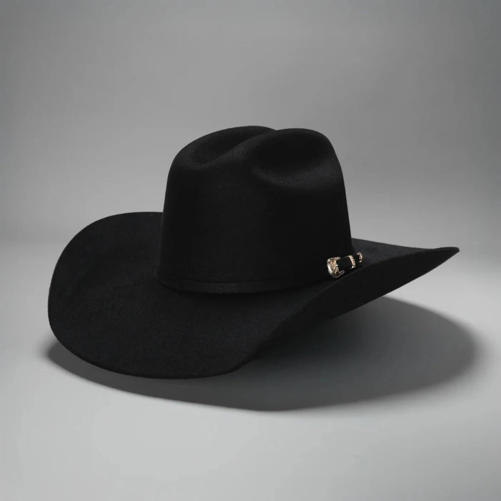 Men’s Rodeo Cartie 50X Texas Style Texana Cowboy Fur Felt Hat - Brown - OriginalWestern.com