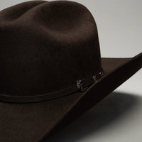 Men’s Rodeo Cartie 50X Texas Style Texana Cowboy Fur Felt Hat - Brown - OriginalWestern.com