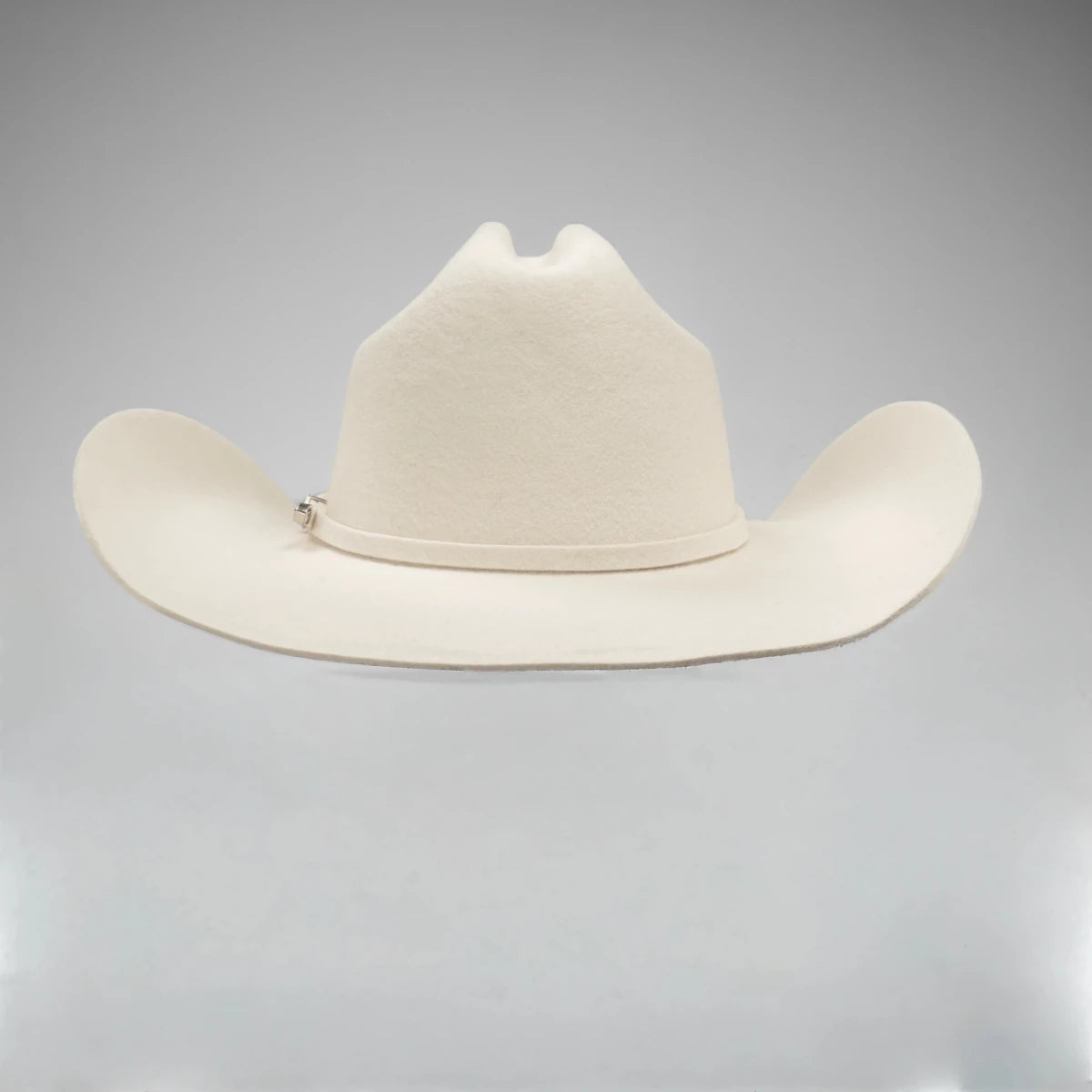 Men’s Rodeo Cartie 50X Texas Style Western Cowboy Fur Felt Hat - White - OriginalWestern.com