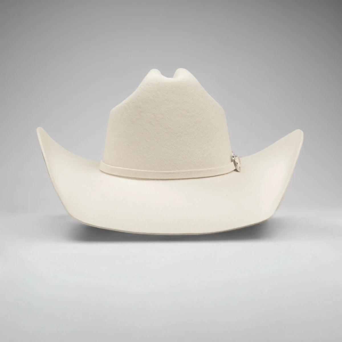 Men’s Rodeo Cartie 50X Texas Style Western Cowboy Fur Felt Hat - White - OriginalWestern.com