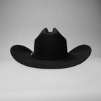 Men’s Rodeo Cartie JB 50X Texas Style Texana Cowboy Felt Hat - Black - OriginalWestern.com
