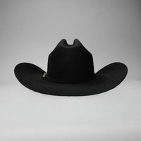 Men’s Rodeo Cartie JB 50X Texas Style Texana Cowboy Felt Hat - Black - OriginalWestern.com