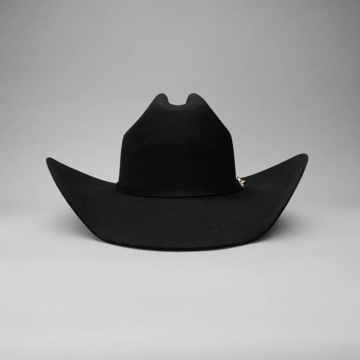 Men’s Rodeo Cartie JB 50X Texas Style Texana Cowboy Felt Hat - Black - OriginalWestern.com