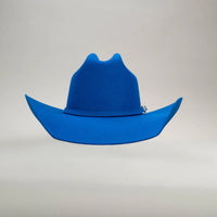 Men’s Rodeo Cartie JB 50X Texas Style Texana Cowboy Felt Hat - Blue - OriginalWestern.com