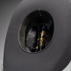 Men’s Rodeo Cartie JB 50X Texas Style Texana Cowboy Felt Hat - Granite - OriginalWestern.com