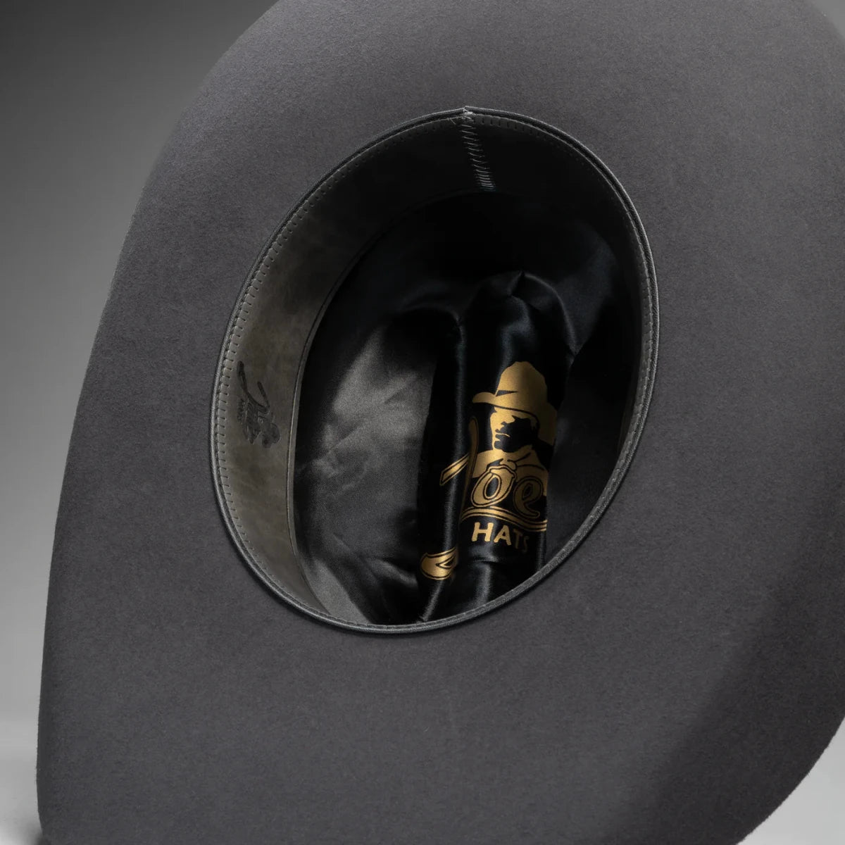 Men’s Rodeo Cartie JB 50X Texas Style Texana Cowboy Felt Hat - Granite - OriginalWestern.com