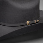Men’s Rodeo Cartie JB 50X Texas Style Texana Cowboy Felt Hat - Granite - OriginalWestern.com