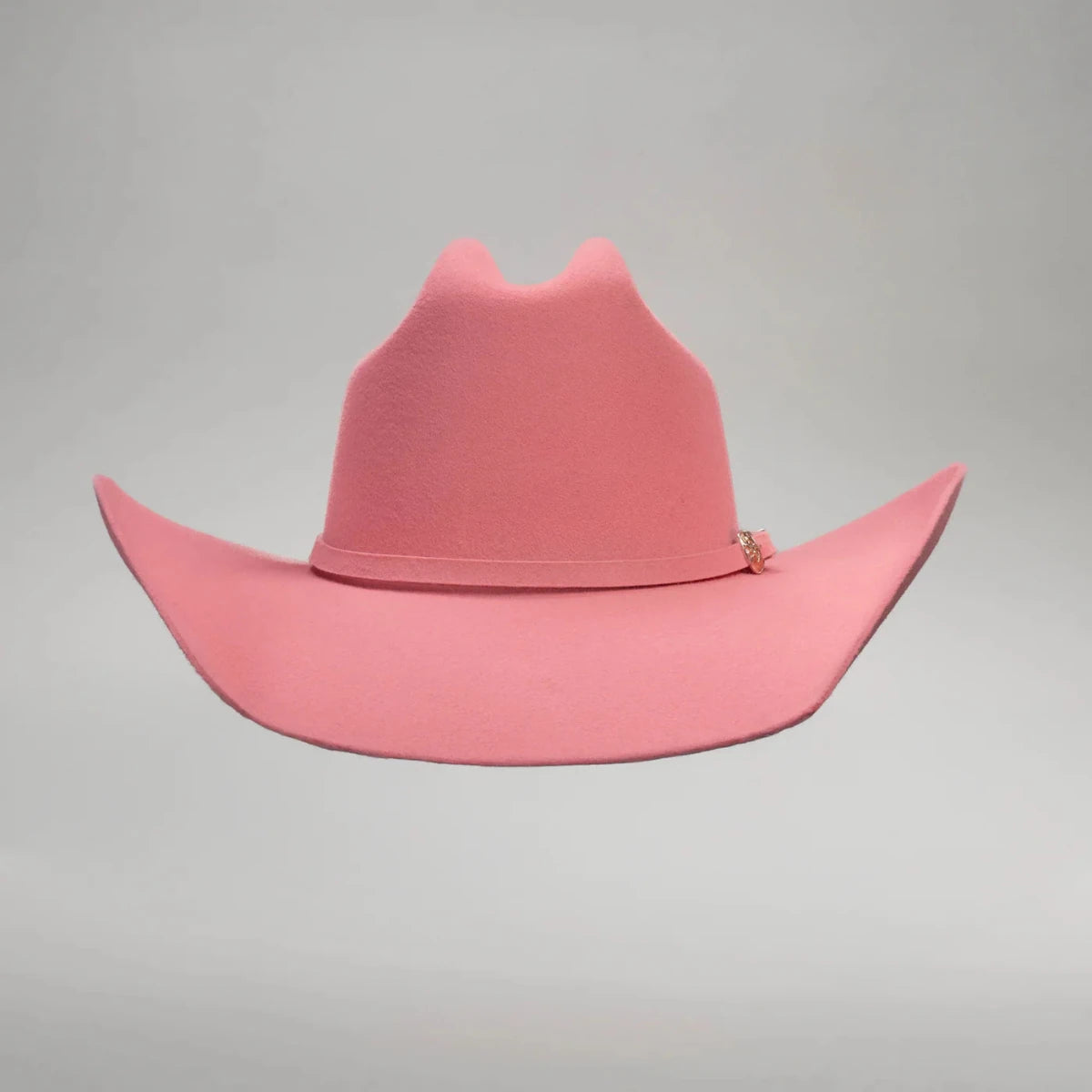 Men’s Rodeo Cartie JB 50X Texas Style Texana Cowboy Felt Hat - Pink - OriginalWestern.com