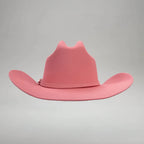 Men’s Rodeo Cartie JB 50X Texas Style Texana Cowboy Felt Hat - Pink - OriginalWestern.com