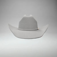 Men’s Rodeo Cartie JB 50X Texas Style Texana Cowboy Felt Hat - Silver - OriginalWestern.com