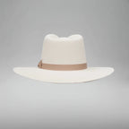 Men’s Rodeo Cartie T50X Indiana Style Texana Cowboy 50% Wool Felt Hat - Bone - OriginalWestern.com