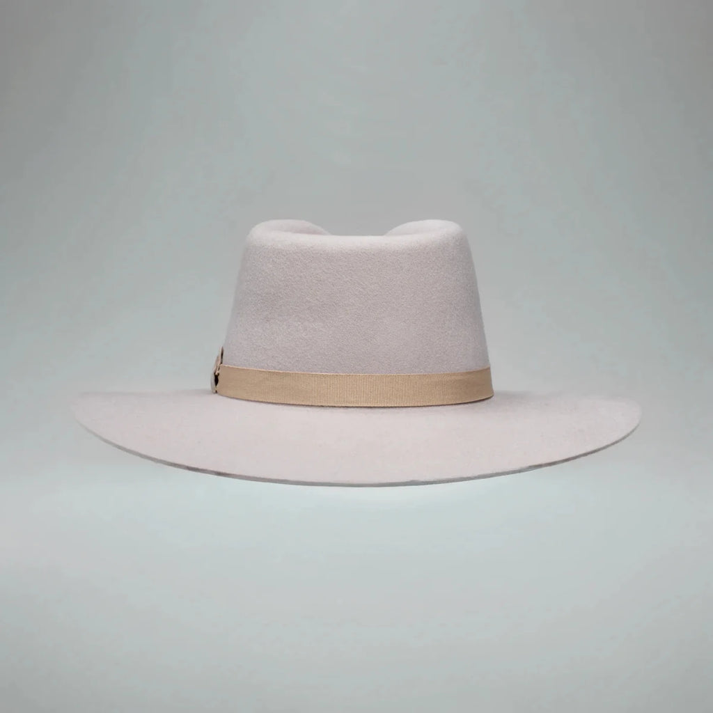 Men’s Rodeo Cartie T50X Indiana Style Texana Cowboy 50% Wool Felt Hat - Light Brown - OriginalWestern.com