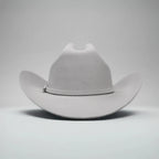 Men’s Rodeo Cartie T50X Julion Style Texana Cowboy Felt Hat - Silver - OriginalWestern.com