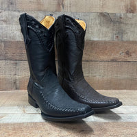 Men's Rodeo Cowboy Boots Bull Neck Leather Est.045 Brown - OriginalWestern.com