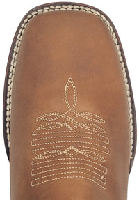 Men´s Silverton All Leather Wide Square Toe Boots - Tobacco - OriginalWestern.com