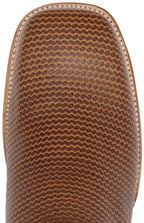 Men´s Silverton Arkansas All Leather Wide Square Toe Boots - Honey - OriginalWestern.com