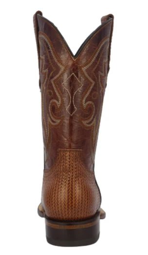 Men´s Silverton Arkansas All Leather Wide Square Toe Boots - Shedron - OriginalWestern.com