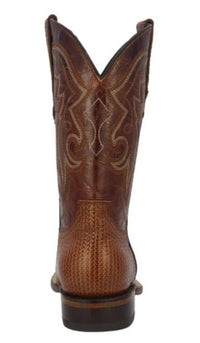 Men´s Silverton Arkansas All Leather Wide Square Toe Boots - Shedron - OriginalWestern.com