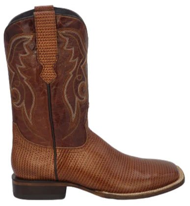 Men´s Silverton Arkansas All Leather Wide Square Toe Boots - Shedron - OriginalWestern.com