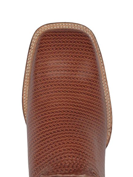 Men´s Silverton Arkansas All Leather Wide Square Toe Boots - Shedron - OriginalWestern.com